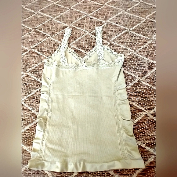 Tank Cami M.USA Nylon/spandex lace Trim Tank Top Cami - Picture 7 of 12